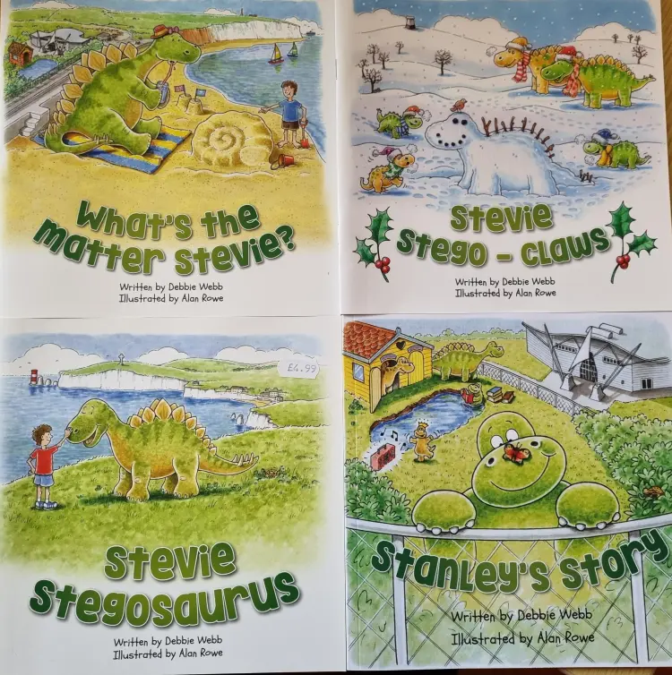 Childrens Dinosaur Story Book Covers